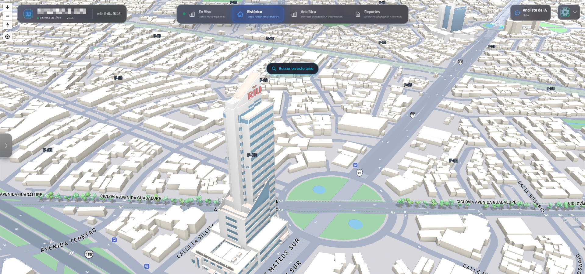 Gemelo Digital Zapopan